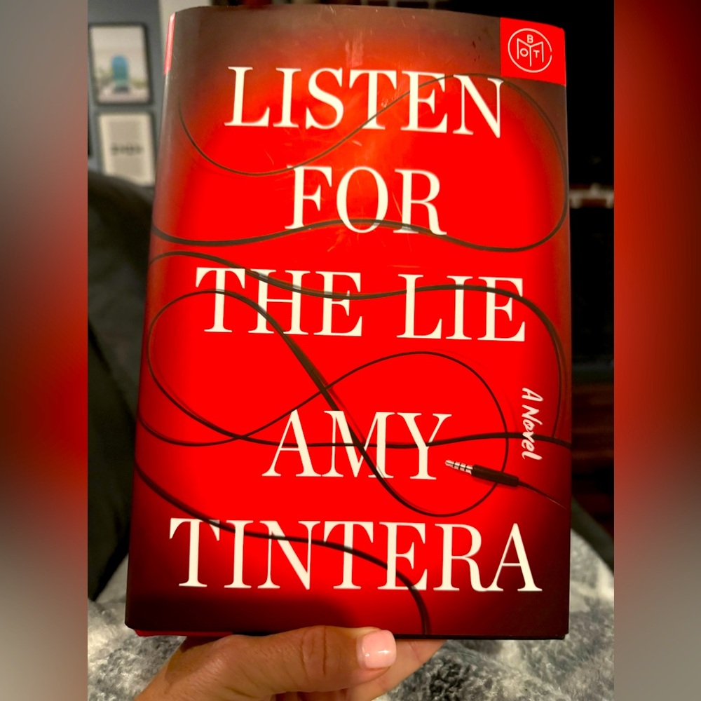 Book of the month- Listen for the Lie- loved this book